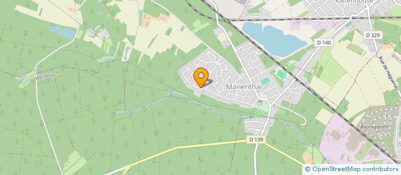 localisation de l'entreprise SCI LA GRANGE DE MELANIE  HAGUENAU