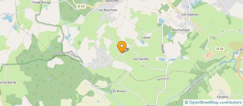 localisation de l'entreprise SCI LA GRANGE DE NOUAILHAS  BEYNAC