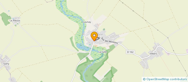 localisation de l'entreprise SCI LA GRANGE DES BELLES FILLES  AVERDON