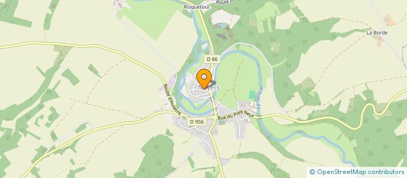 localisation de l'entreprise SCI LA GRANGE DU JEU DE PAUME à NOYERS