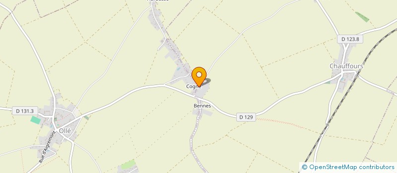 localisation de l'entreprise SCI LA GRANGE N&M à CHAUFFOURS