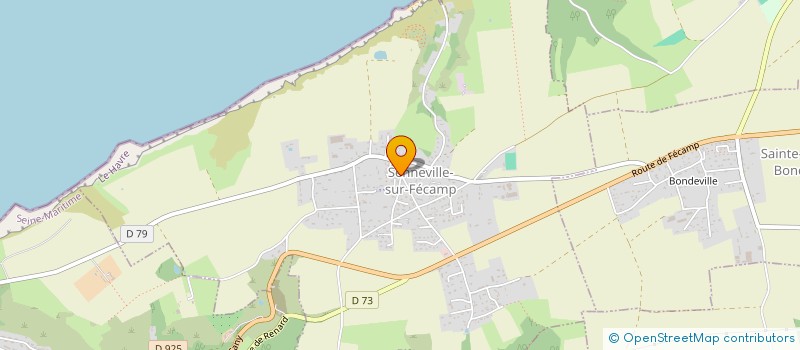 localisation de l'entreprise SCI LA GRANGE ORY  SENNEVILLE-SUR-FECAMP