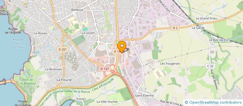 localisation de l'entreprise SCI LA GRASSINAIS  SAINT-MALO