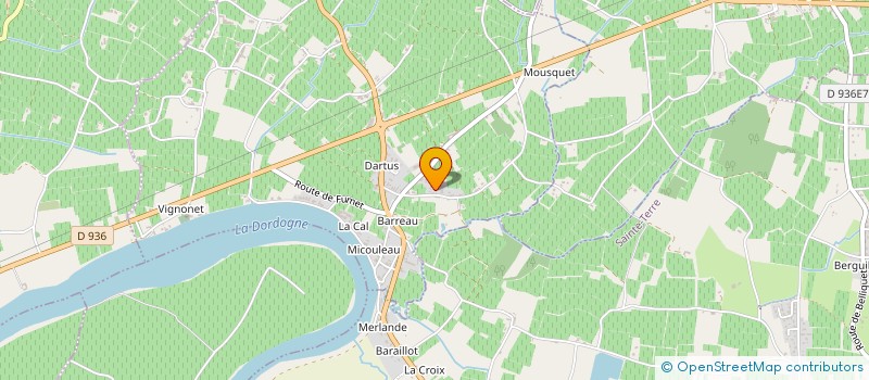 localisation de l'entreprise SCI LA GRAVE  VIGNONET