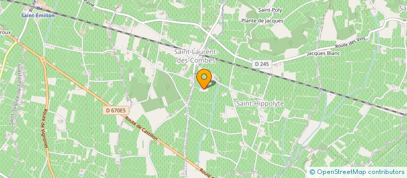 localisation de l'entreprise SCI LA GRAVE DE RIBEYROL  SAINT-HIPPOLYTE