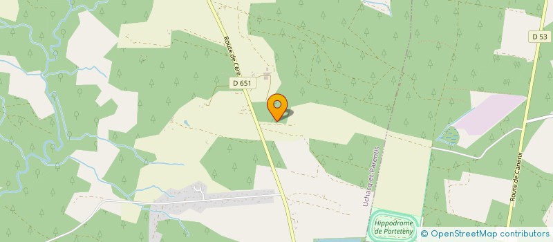 localisation de l'entreprise SCI LA GRAVETTE  UCHACQ-ET-PARENTIS