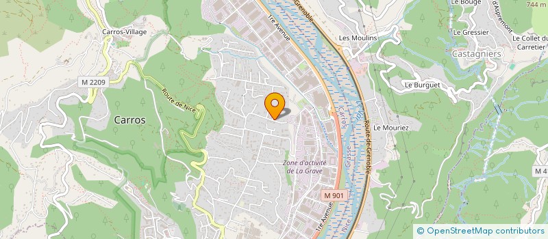 localisation de l'entreprise SCI LA GRAVIERE à CARROS