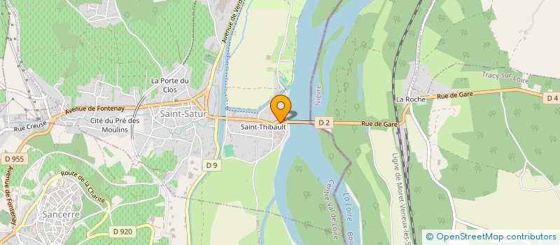 localisation de l'entreprise SCI LA GRAVOCHE  SAINT-SATUR