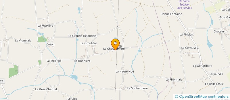 localisation de l'entreprise SCI LA GREE-TOURNON  LA DOMINELAIS