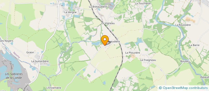 localisation de l'entreprise SCI LA GREFFELIERE  RIVES DE L'YON