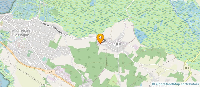 localisation de l'entreprise SCI LA GRELEE  MARENNES-HIERS-BROUAGE