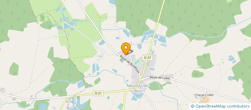 localisation de l'entreprise SCI LA GRELODE à NEUILLAY-LES-BOIS