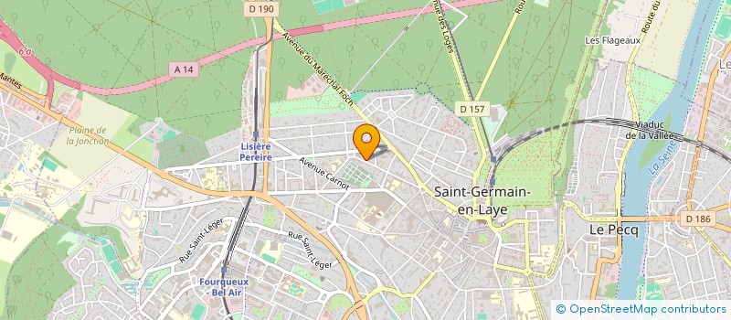 localisation de l'entreprise SCI LA GRENETTE  SAINT-GERMAIN-EN-LAYE