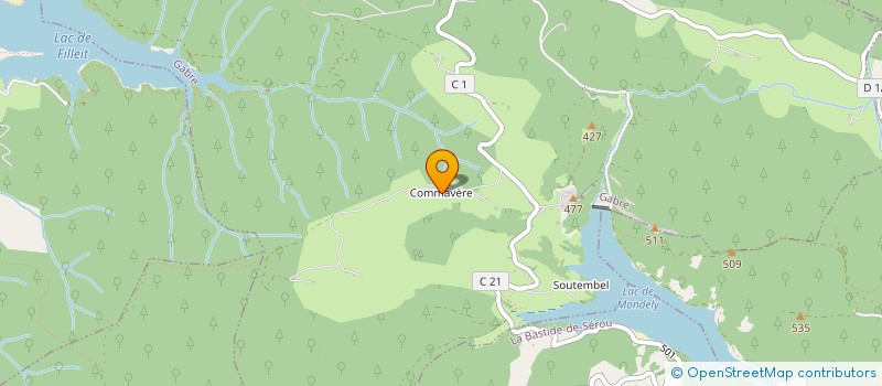 localisation de l'entreprise SCI LA GRENOBLOISE  SAINT-GENIES-DE-MALGOIRES