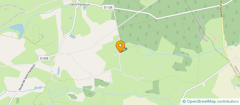 localisation de l'entreprise SCI LA GRENOUILLE CANTATRICE  THENEUILLE