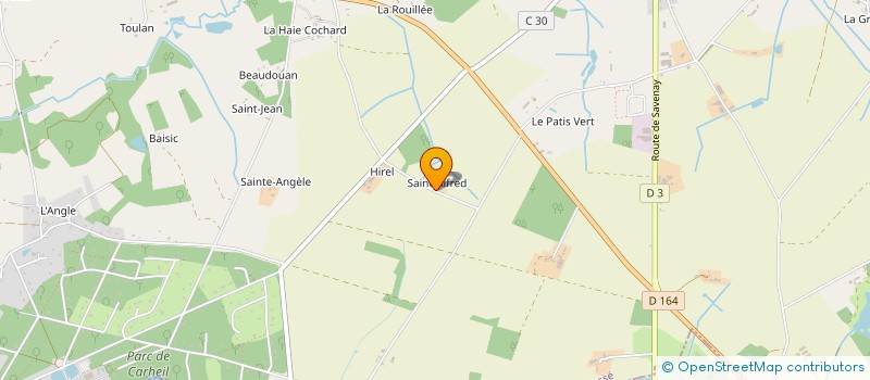 localisation de l'entreprise SCI LA GRENOUILLERE  PLESSE