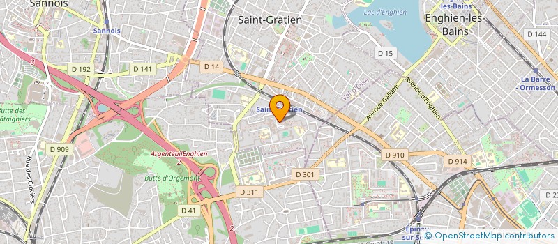 localisation de l'entreprise SCI LA GRETZOISE  SAINT-GRATIEN