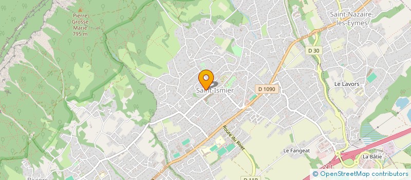 localisation de l'entreprise SCI LA GRIGNETTE à SAINT-ISMIER