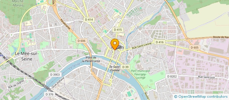 localisation de l'entreprise SCI LA GRIGNOTIERE à MELUN