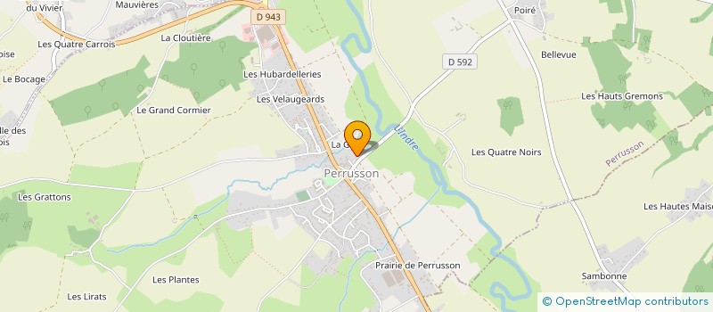 localisation de l'entreprise SCI LA GRILLE à PERRUSSON