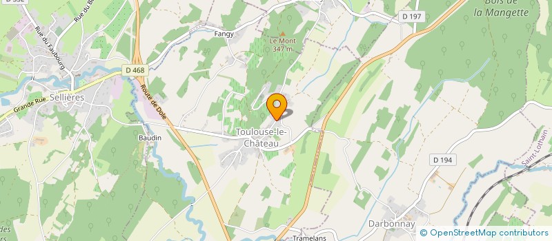 localisation de l'entreprise SCI LA GRILLOTTE  TOULOUSE-LE-CHATEAU