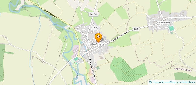 localisation de l'entreprise SCI LA GRILLOTTE  VENOUSE