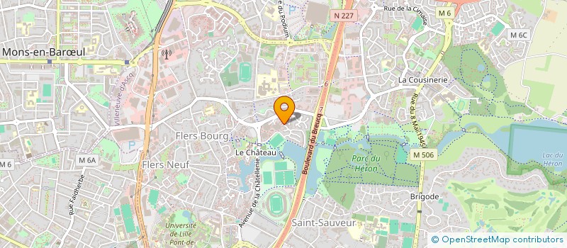 localisation de l'entreprise SCI LA GRINTA à VILLENEUVE-D'ASCQ