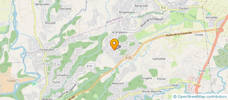 localisation de l'entreprise SCI LA GRIPPIERE à PETIT-BOURG