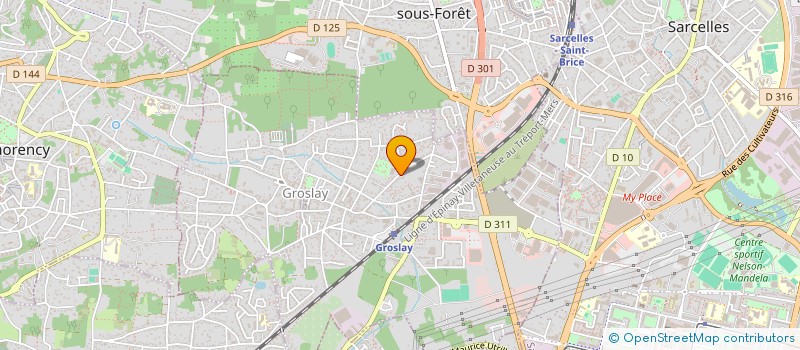 localisation de l'entreprise SCI LA GROSLAYSIENNE à GROSLAY