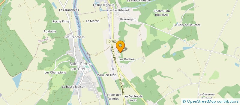 localisation de l'entreprise SCI LA GROTTE  ABILLY