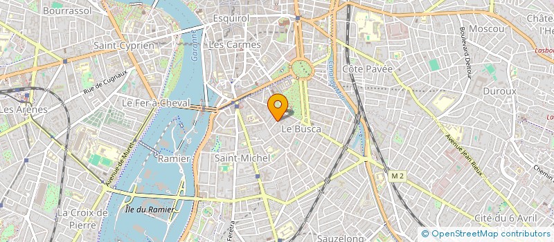 localisation de l'entreprise SCI LA GROTTE à TOULOUSE