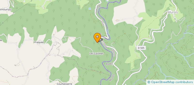 localisation de l'entreprise SCI LA GUERINIERE à LADINHAC