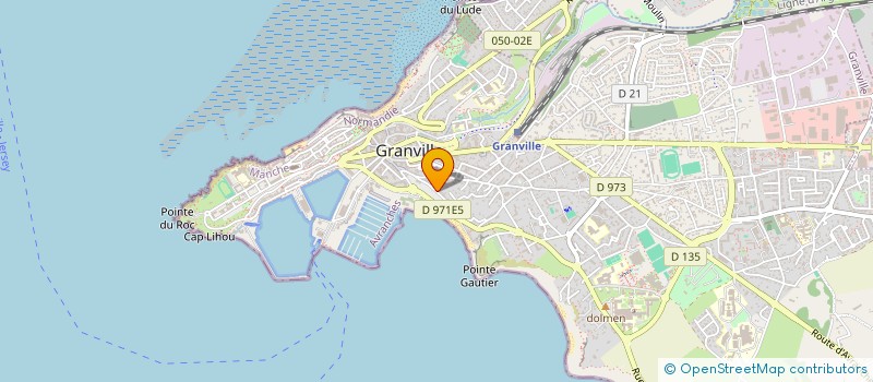 localisation de l'entreprise SCI LA GUERINIERE à GRANVILLE