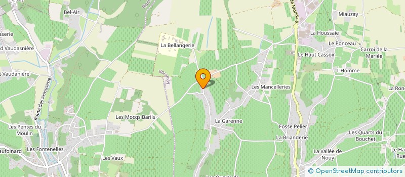 localisation de l'entreprise SCI LA GUETINIERE à VOUVRAY