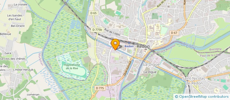 localisation de l'entreprise SCI LA GUICHARDAIS à REDON