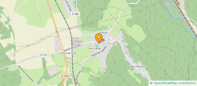 localisation de l'entreprise SCI LA GUICHARDE  VAUX-EN-BUGEY