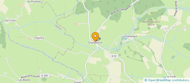 localisation de l'entreprise SCI LA GUICHE  GUICHE (LA)