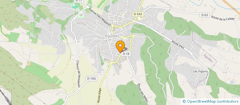 localisation de l'entreprise SCI LA GUILLEMETTE à EGUILLES