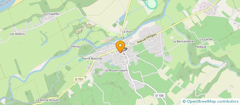 localisation de l'entreprise SCI LA GUILLEMETTE  ROCHEFORT-SUR-LOIRE