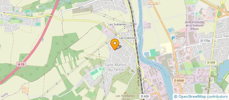 localisation de l'entreprise SCI LA GUISANE  SAINT-MARTIN-DU-TERTRE