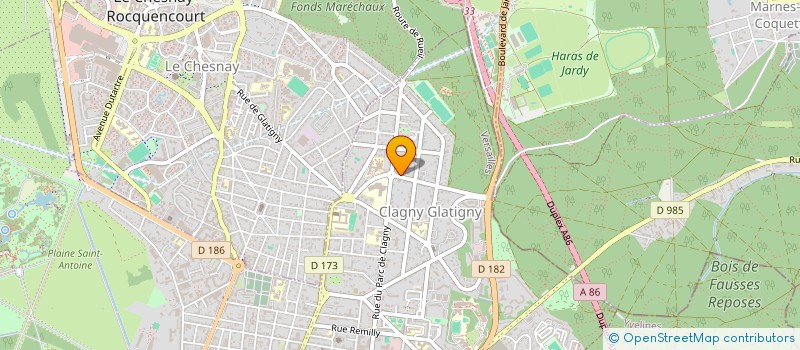 localisation de l'entreprise SCI LA GURA à VERSAILLES