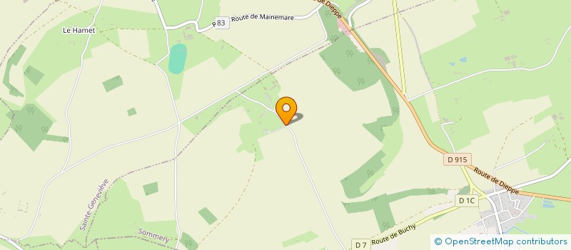 localisation de l'entreprise SCI LA HALLETIERE  SOMMERY