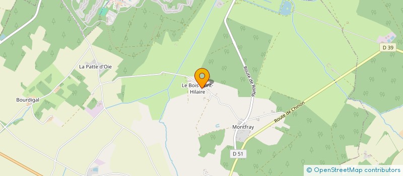 localisation de l'entreprise SCI LA HAQUINIERE à LES TROIS-MOUTIERS