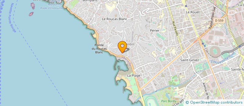 localisation de l'entreprise SCI LA HAUTE BEDOULE à MARSEILLE