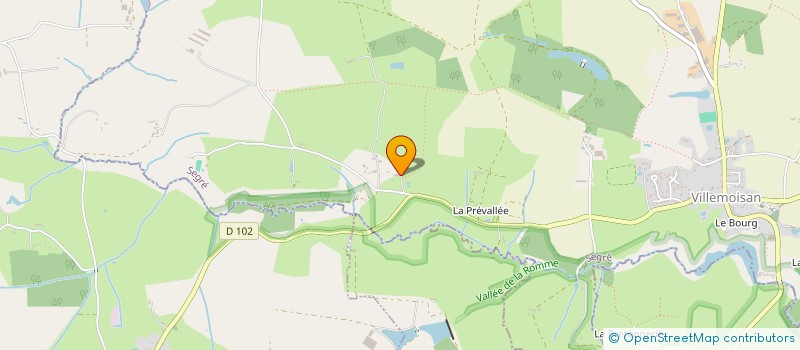 localisation de l'entreprise SCI LA HAUTE BELLE  VAL D'ERDRE-AUXENCE