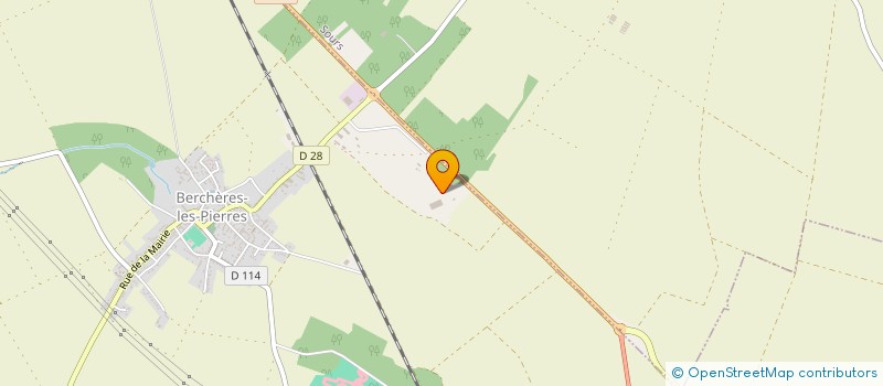 localisation de l'entreprise SCI LA HAYE DES OLIVIERS à BERCHERES-LES-PIERRES