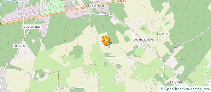 localisation de l'entreprise SCI LA HERRUERE  SOULITRE