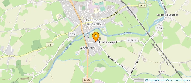 localisation de l'entreprise SCI LA HERSE  MARESCHE