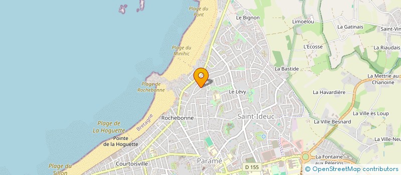 localisation de l'entreprise SCI LA HERVIAIS  SAINT-MALO
