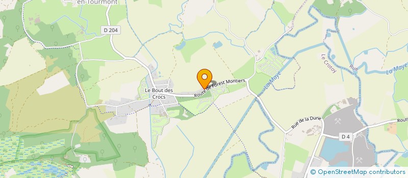 localisation de l'entreprise SCI LA HOMBLIERE  SAINT-QUENTIN-EN-TOURMONT